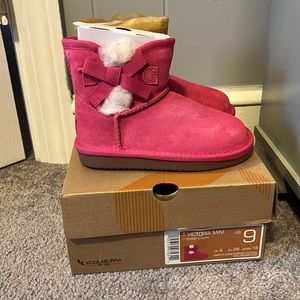 Toddler girls pink Koolaburra Uggs brand new